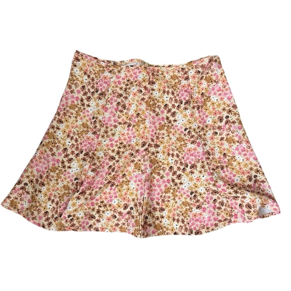Tillys Floral Skirt Women's Large NWT‎
